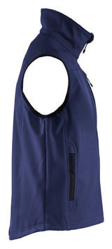 Blåkläder 8170 Softshell Vest detalje til broderi