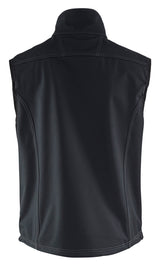 Blåkläder 8170 Softshell Vest nærbillede med logo
