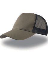 Atlantis Trucker Cotton Cap med dit logo