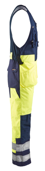 Blåkläder 8504 High Vis Vinter helbuks detalje til broderi
