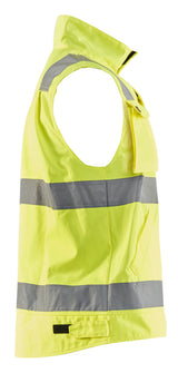Blåkläder 8505 High Vis Vest detalje til broderi
