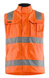 Blåkläder 8505 High Vis Vest materiale med firmalogo