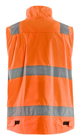 Blåkläder 8505 High Vis Vest nærbillede med logo