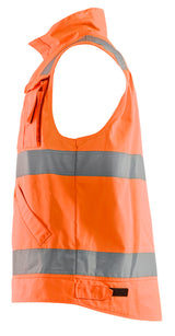 Blåkläder 8505 High Vis Vest produktbillede med tryk