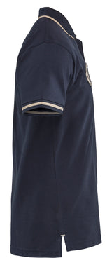 Blåkläder 9402 Poloshirt Grit and Grind produktbillede med tryk