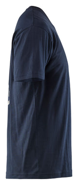 Blåkläder 9419 T-Shirt Blåkläder Beach Club nærbillede med logo
