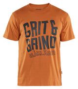 Blåkläder 9421 T-shirt Grit and Grind med tryk eller logo – arbejdstøj og firmatøj