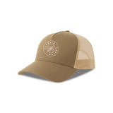 Classic Coffees Atlantis AT535 Canvas Cap, Khaki/Stone m/broderi