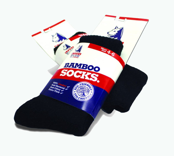 Steel Blue A-000034 Socks 92% Bamboo med tryk eller logo – arbejdstøj og firmatøj