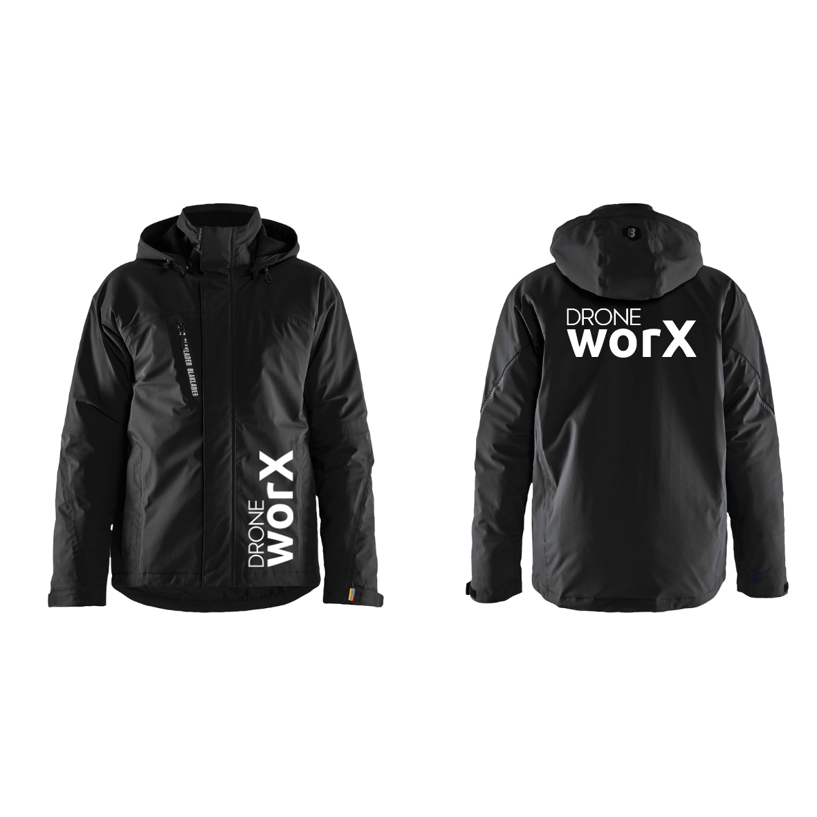DroneWorX Blåkläder 4484 Letforet Vinterjakke 4-vejs stretch m/logo