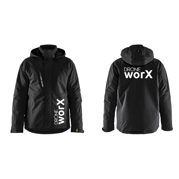 DroneWorX Blåkläder 4484 Letforet Vinterjakke 4-vejs stretch m/logo