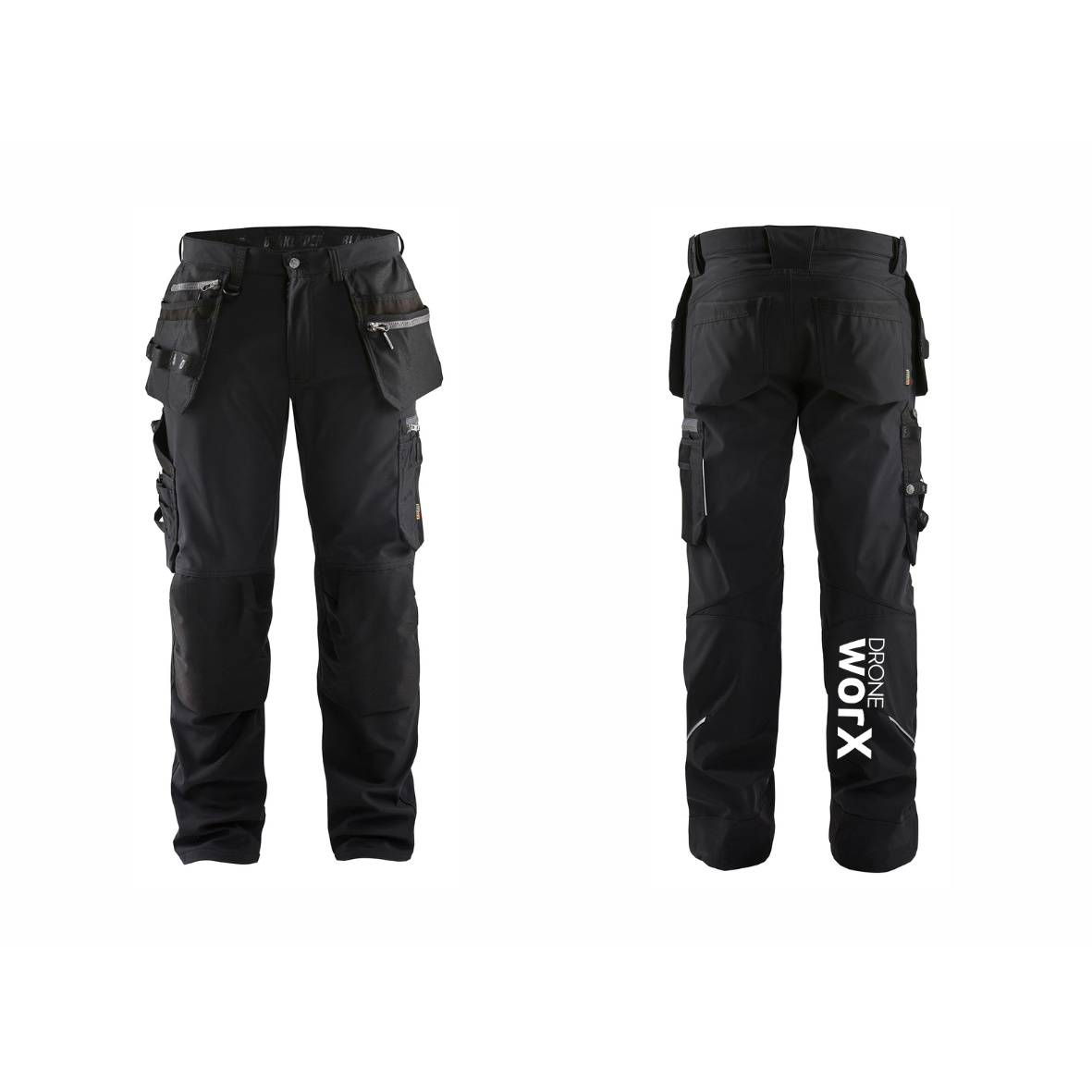 DroneWorX Blåkläder 1805 Håndværker Buks Softshell m/logo