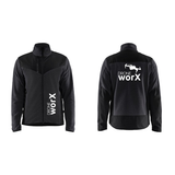DroneWorX Blåkläder 5942 Strikket Jakke med Softshell m/Broderi