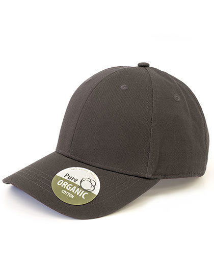 Brain Waves BW7017 Organic Cotton Cap, Charcoal