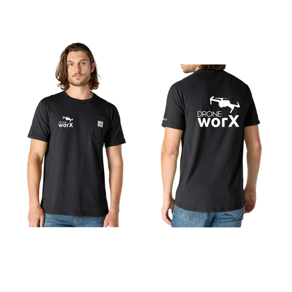DroneWorX Carhartt 106652 Force™ Relaxed T-Shirt m/logo