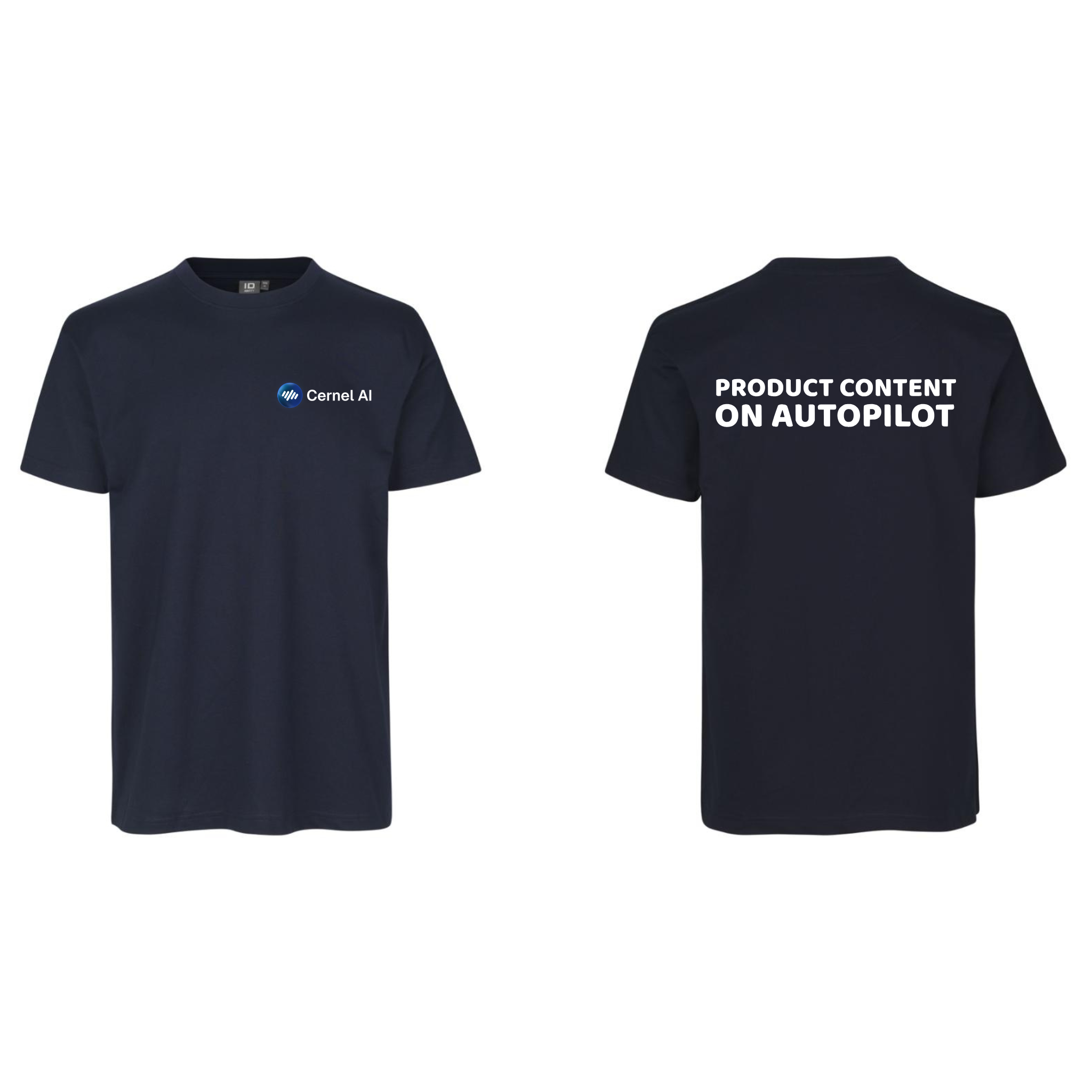 Cernel AI ID 0300 m/bryst og ryglogo