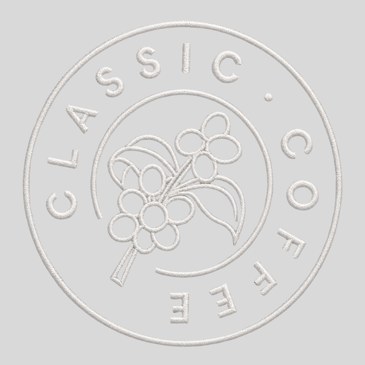 Classic Coffee logo  - 50x50 - 21932, Hvid