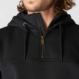 Carhartt 100617 Heavyweight Quarter-Zip Sweatshirt Sweatshirt nærbillede med logo