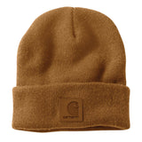 Carhartt 101070 Knit Beanie produktbillede med tryk