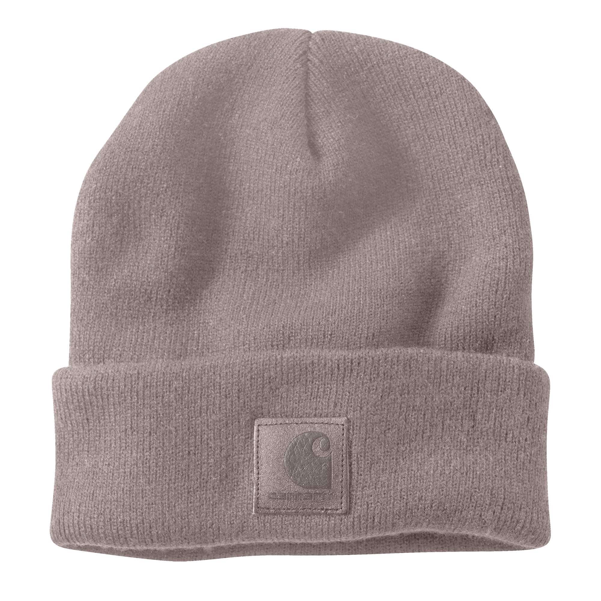 Carhartt 101070 Knit Beanie produktfoto med tryk