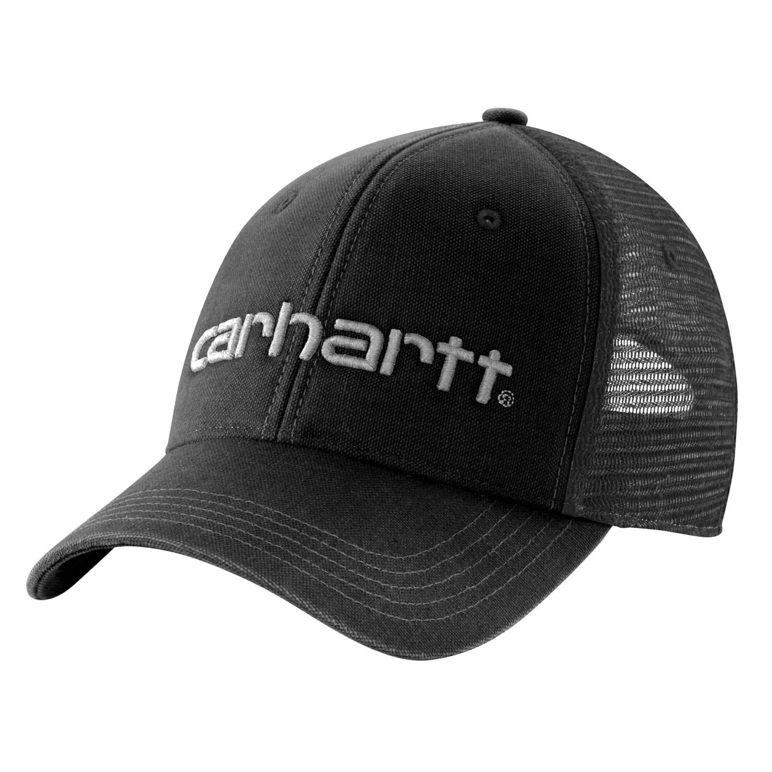 Carhartt 101195 Canvas Mesh-Back Logo Graphic Cap med tryk eller logo – arbejdstøj og firmatøj