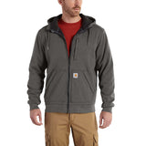 Carhartt 101759 Wind Fighter Hooded Sweatshirt produktbillede med tryk