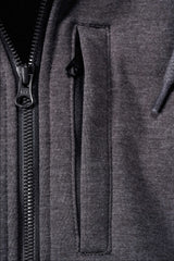 Carhartt 101759 Wind Fighter Hooded Sweatshirt nærbillede med tryk