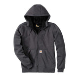 Carhartt 101759 Wind Fighter Hooded Sweatshirt detalje med firmalogo