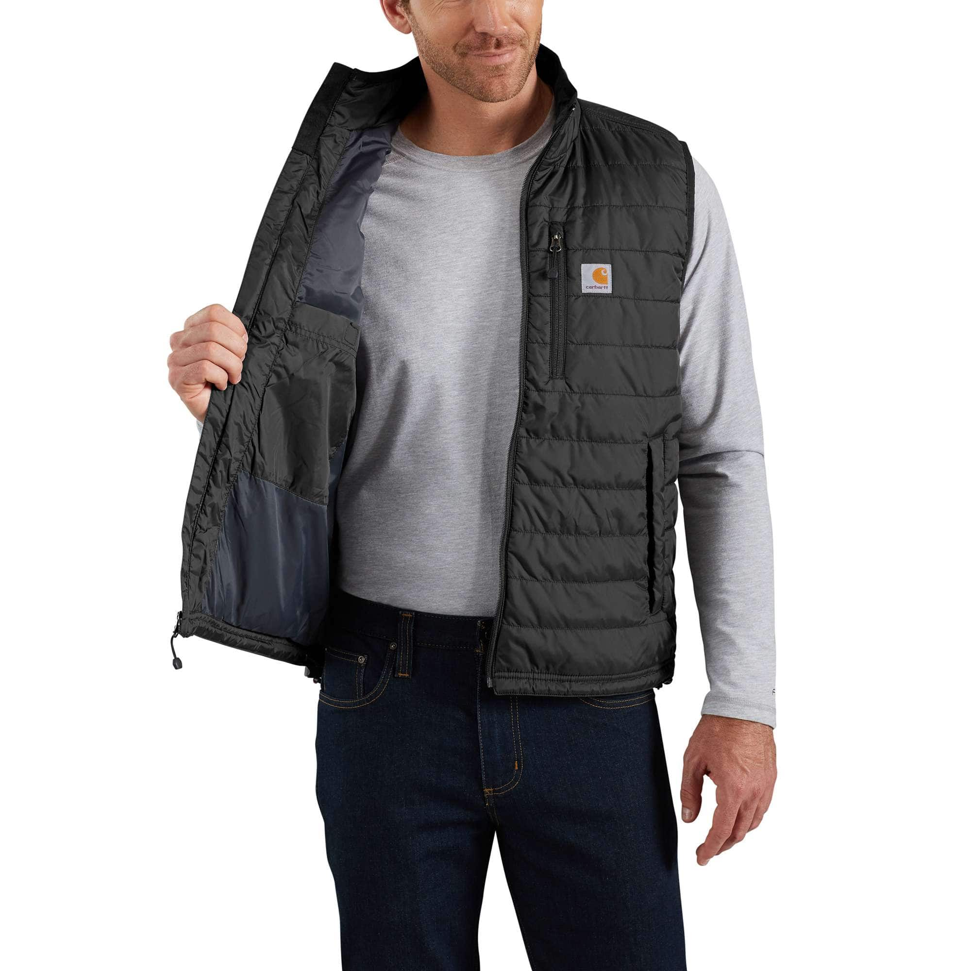 Carhartt 102286 Gilliam Vest materiale med firmalogo