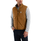 Carhartt 102286 Gilliam Vest detalje med firmalogo