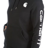 Carhartt 102791 Iconic Clarksburg Logo Sweatshirt Dame materiale med firmalogo