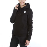 Carhartt 102791 Iconic Clarksburg Logo Sweatshirt Dame med tryk eller logo – arbejdstøj og firmatøj