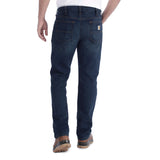 Carhartt 102807 Rugged Flex Straight Tapered Jeans produktbillede med logo