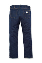 Carhartt 102807 Rugged Flex Straight Tapered Jeans detalje til broderi