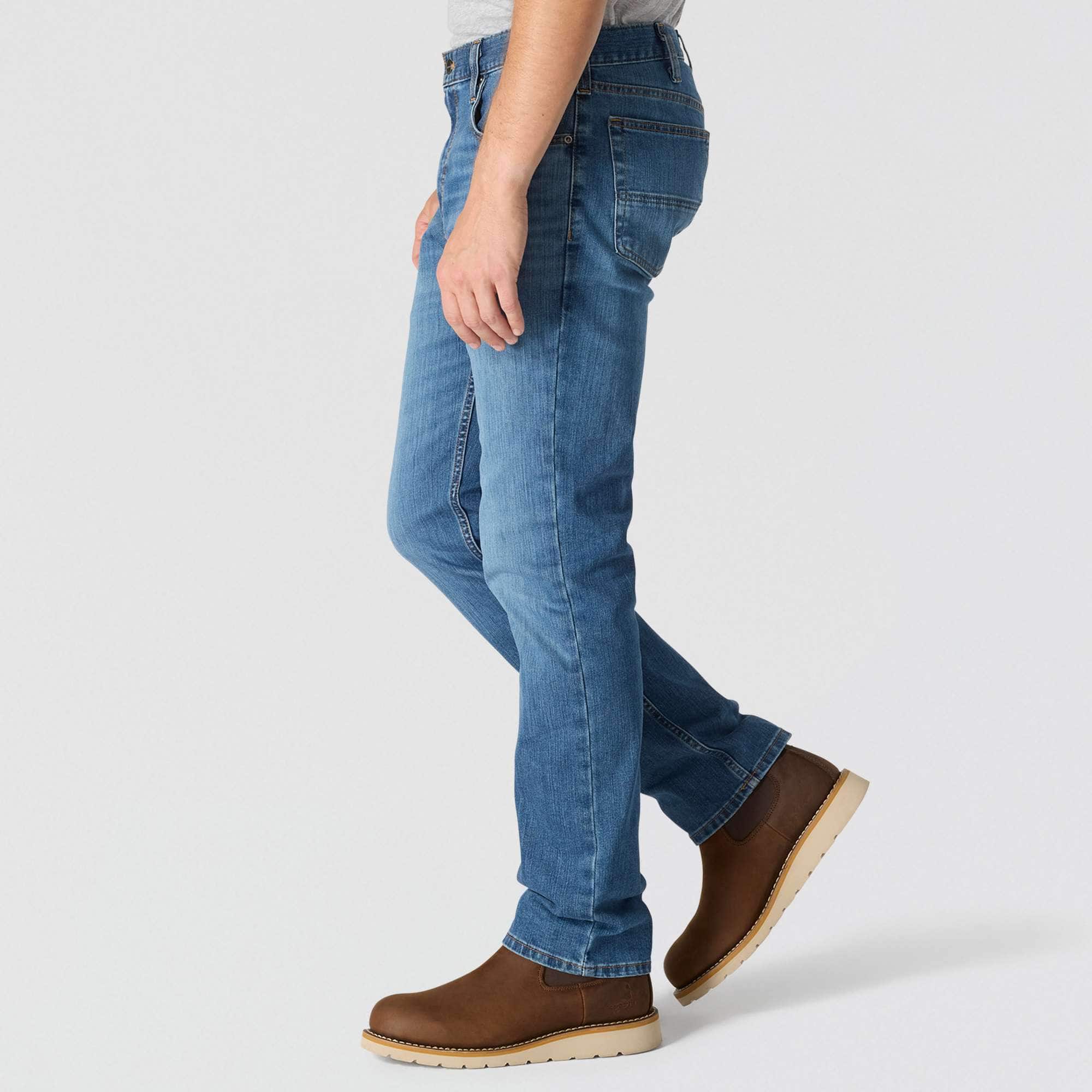 Carhartt 102807 Rugged Flex Straight Tapered Jeans produktbillede med firmalogo