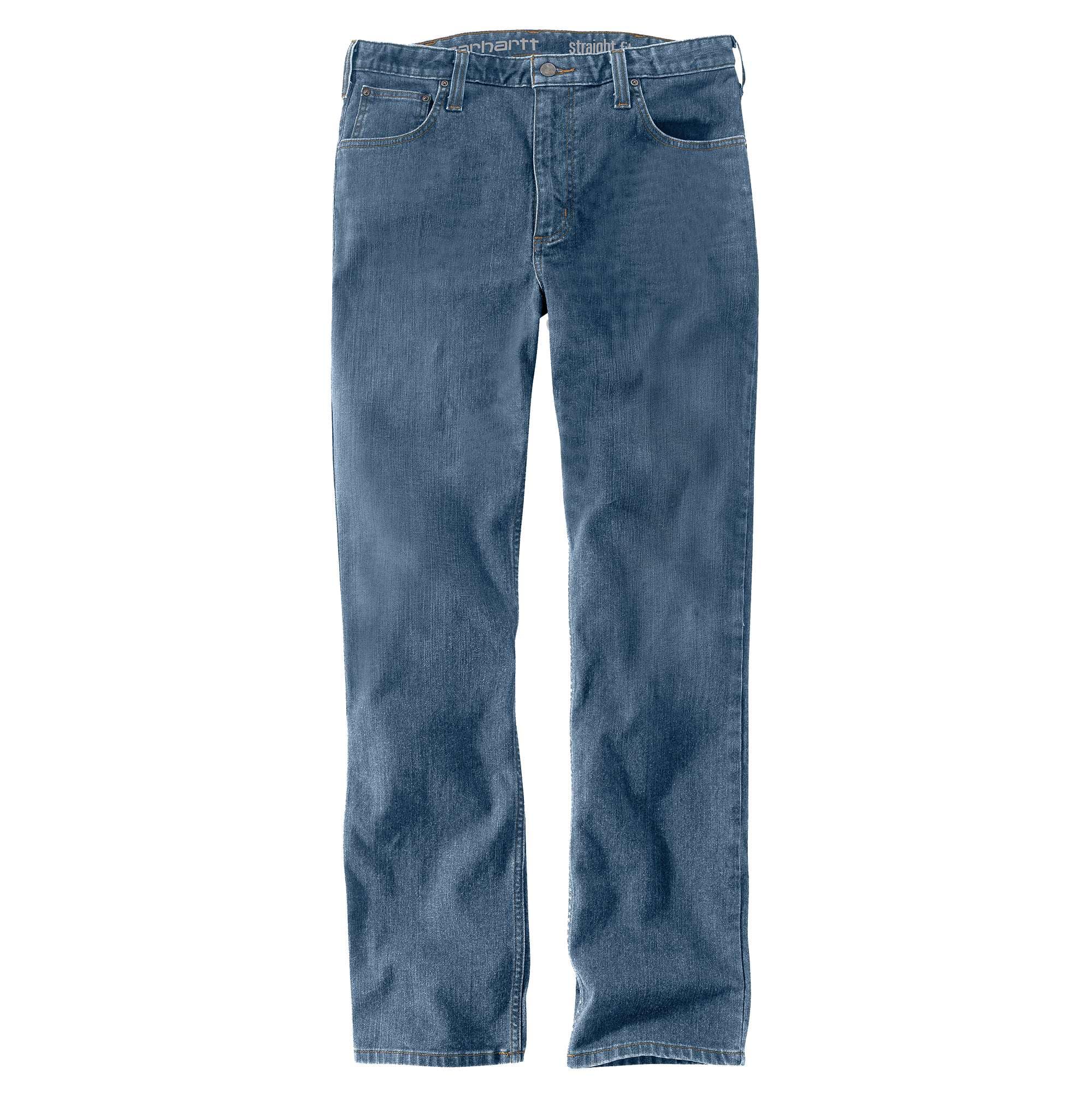 Carhartt 102807 Rugged Flex Straight Tapered Jeans materiale med tryk