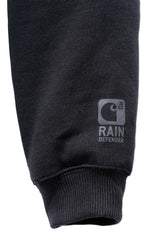 Carhartt 103308 Sherpa Lined Midweight Zip Sweatshirt nærbillede med logo