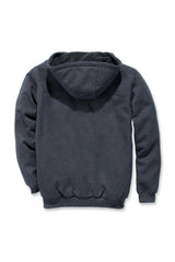 Carhartt 103308 Sherpa Lined Midweight Zip Sweatshirt materiale med logo