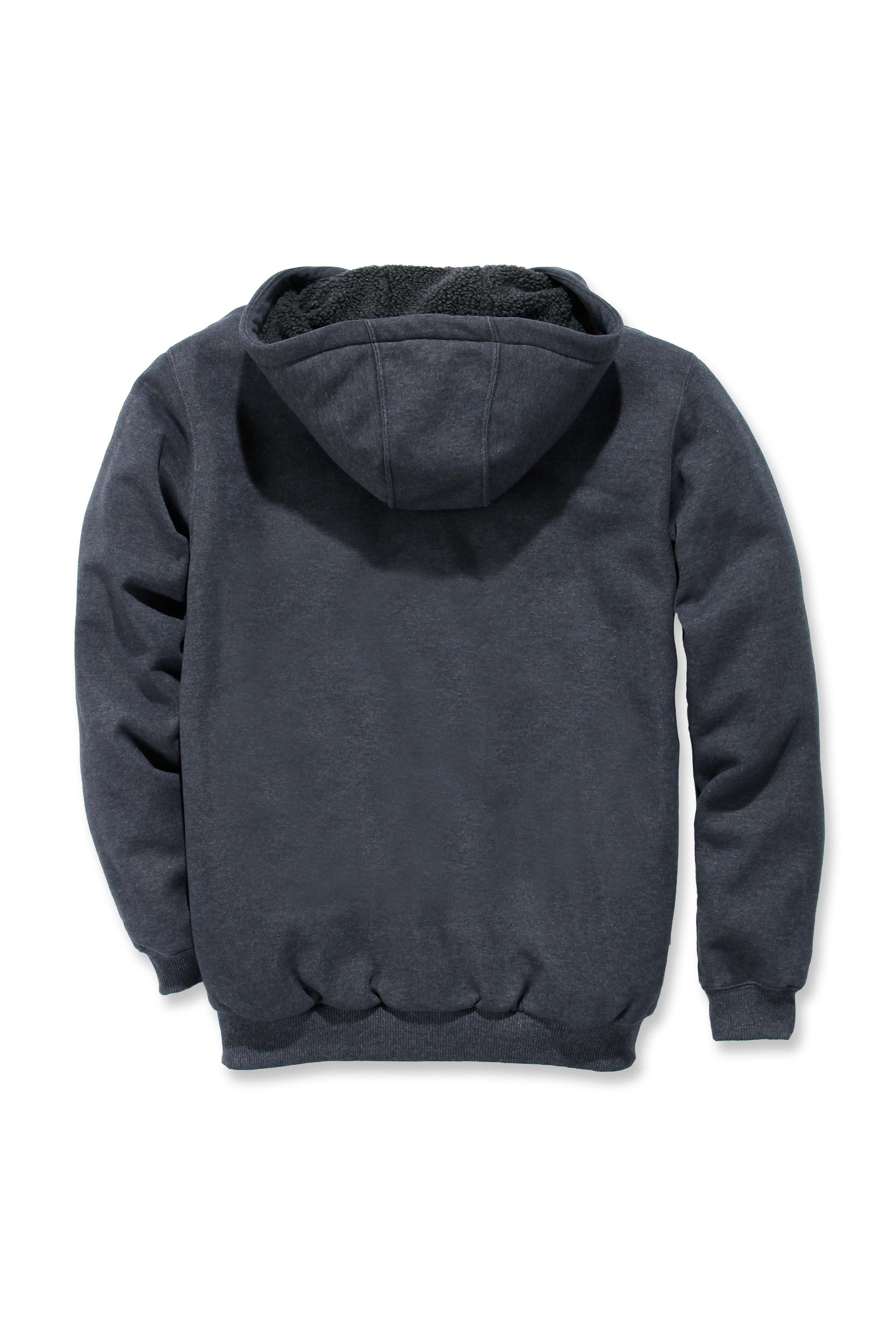Carhartt 103308 Sherpa Lined Midweight Zip Sweatshirt materiale med logo