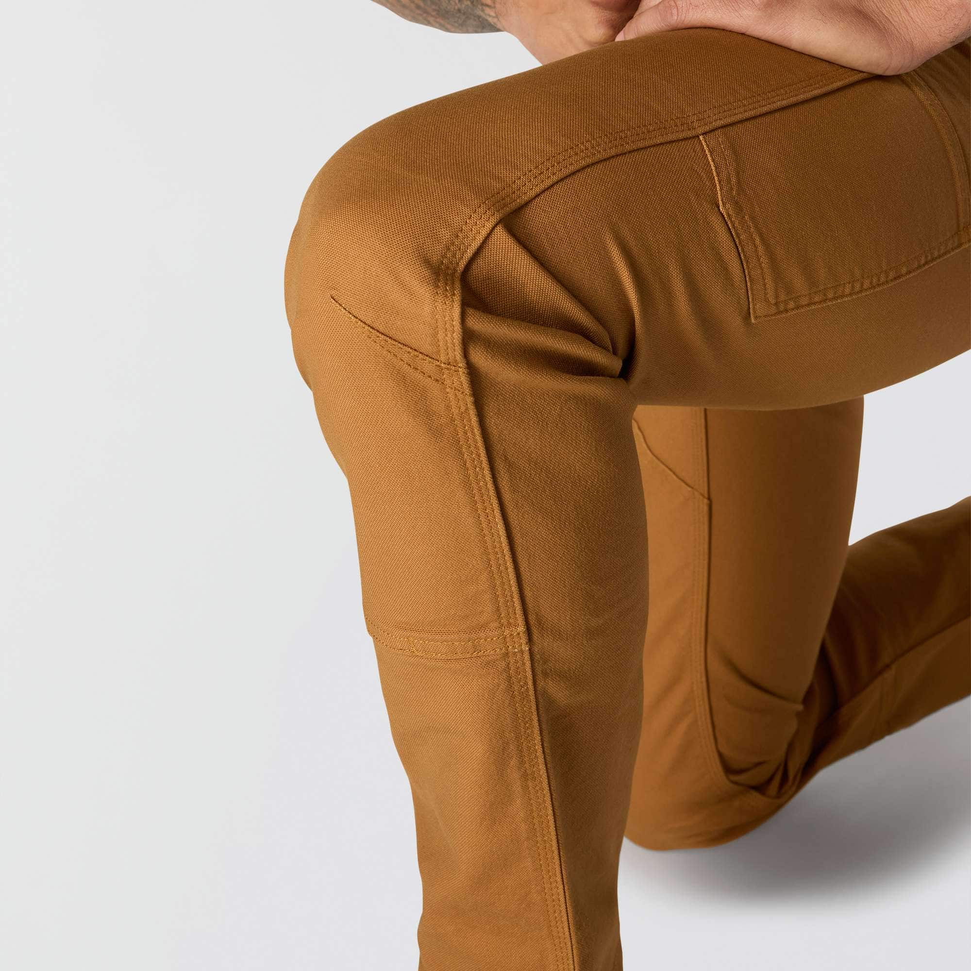 Carhartt 103340 Stretch Duck Double Front Buks nærbillede til broderi