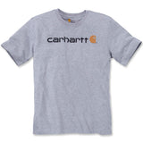 Carhartt 103361 Dearborn Relaxed Logo T-Shirt detalje til broderi