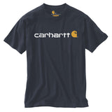 Carhartt 103361 Dearborn Relaxed Logo T-Shirt nærbillede med logo