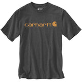 Carhartt 103361 Dearborn Relaxed Logo T-Shirt detalje med firmalogo