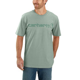 Carhartt 103361 Dearborn Relaxed Logo T-Shirt produktbillede til broderi