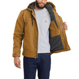 Carhartt 103826 Bartlett Jakke nærbillede med tryk