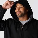 Carhartt 104050 Duck Active Jakke materiale med logo