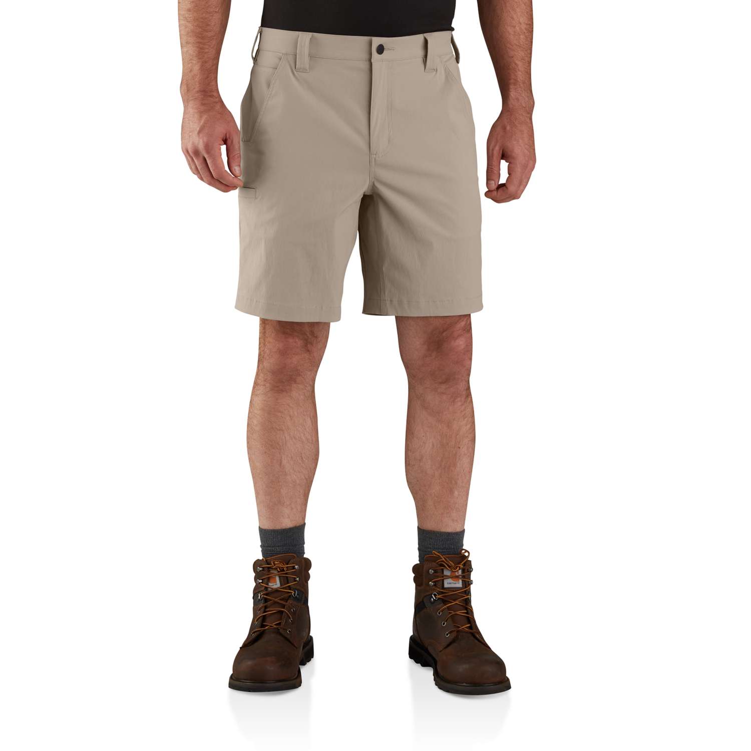 Carhartt 104198 Ripstop Lightweight Work Shorts Shorts detalje til broderi