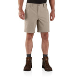 Carhartt 104198 Ripstop Lightweight Work Shorts Shorts detalje til broderi