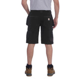 Carhartt 104201 Steel Multipocket Shorts produktbillede med logo