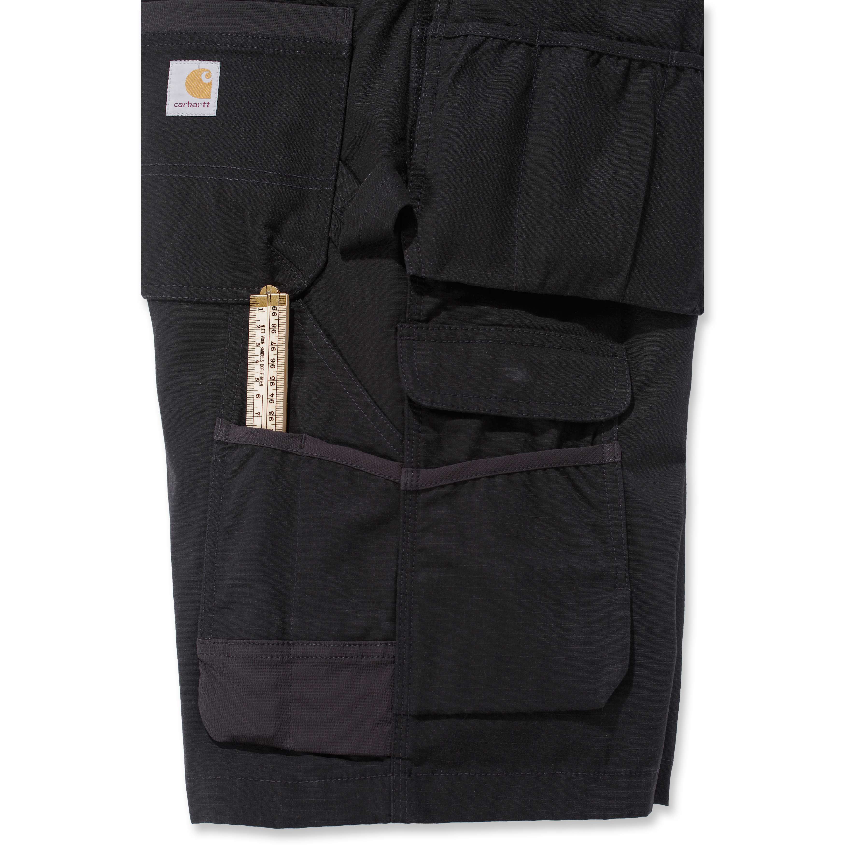 Carhartt 104201 Steel Multipocket Shorts produktfoto til broderi